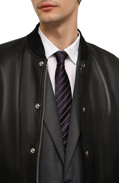 Галстук из шелка и хлопка GIORGIO ARMANI, арт. 360054/3F940, фото 2