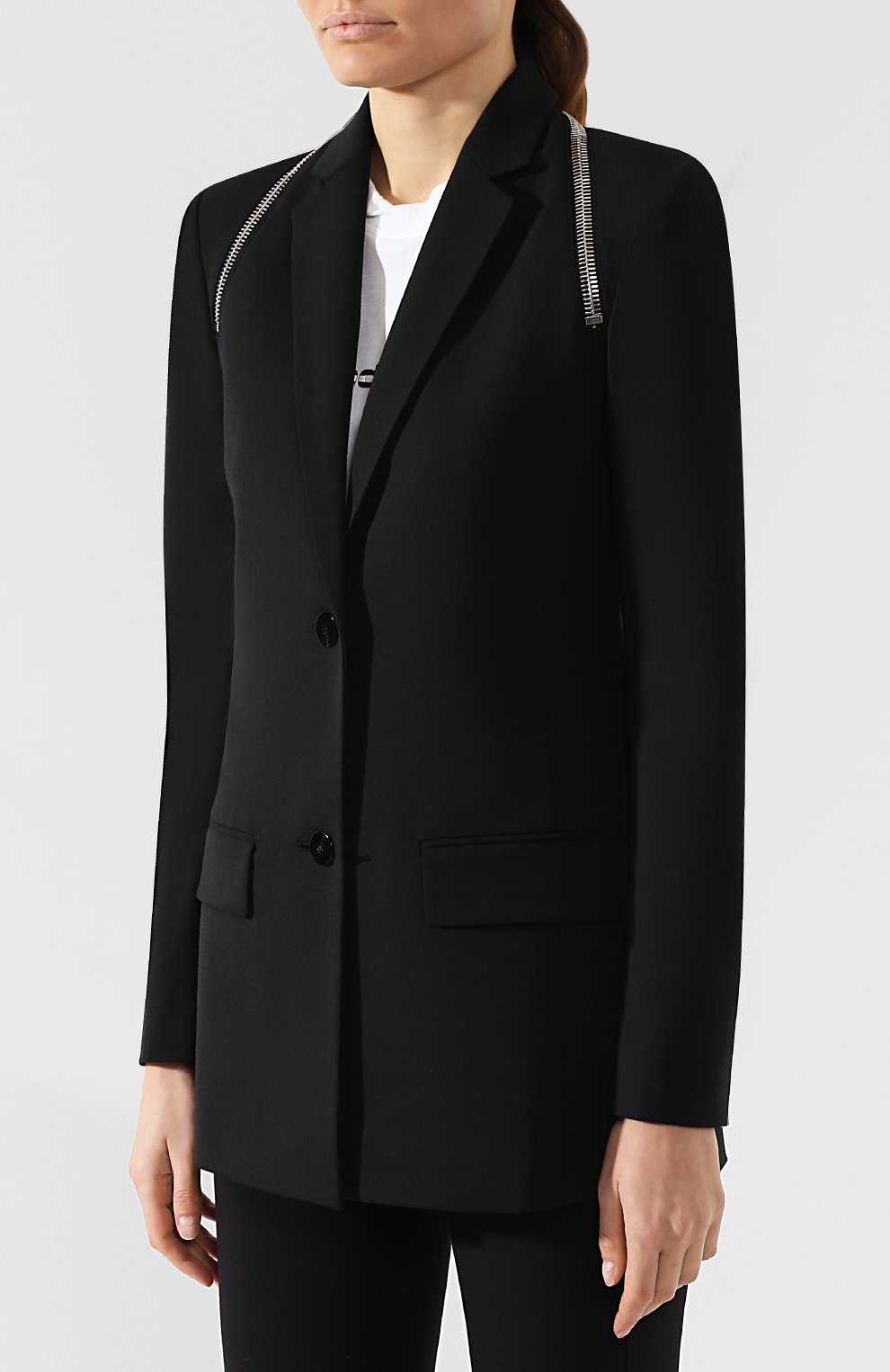 Однобортный жакет ALEXANDER WANG, арт. 1W492066G3, фото 3