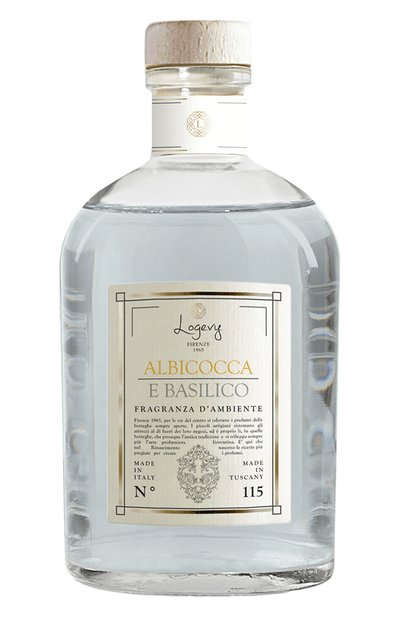 Диффузор albicocca e basilico / &quot;абрикос &amp; базилик&quot; (ваза 3000ml + рефил 6x500ml) LOGEVY FIRENZE 1965, арт. 8050519371148