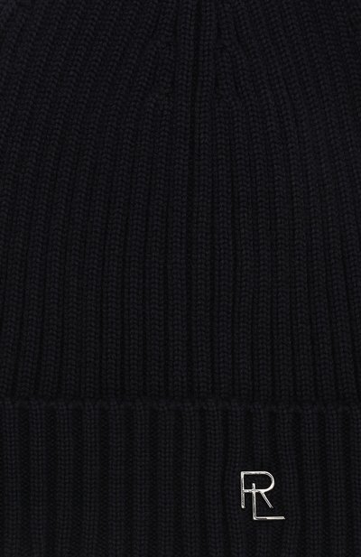 Шерстяная шапка с логотипом бренда RALPH LAUREN, арт. 790712863, фото 3