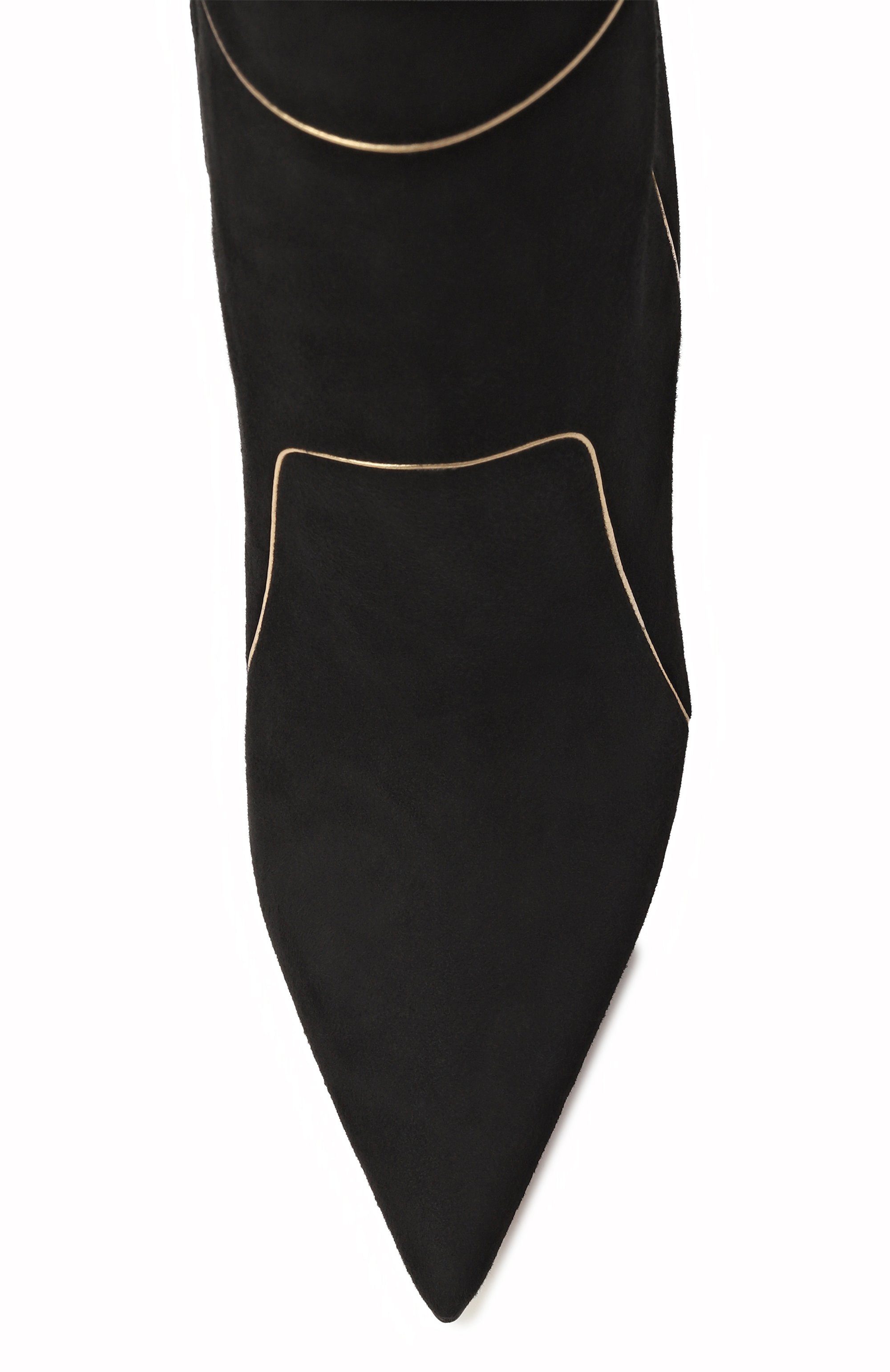 Замшевые ботильоны clarice 95 GIANVITO ROSSI, арт. G72993.95RIC.CNKNEME, фото 6