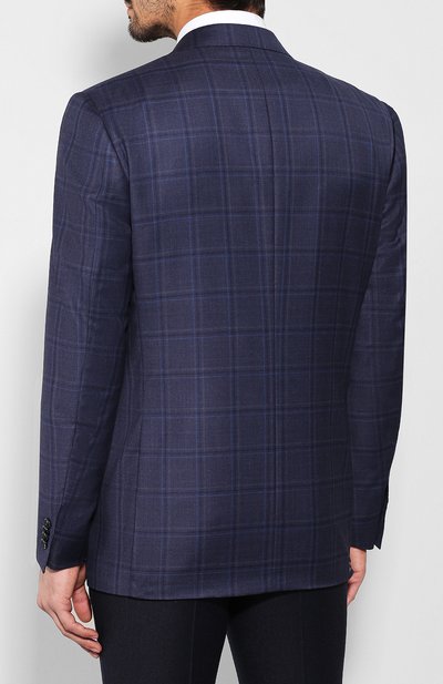 Шерстяной пиджак CORNELIANI, арт. 846313-9816278/90 Q1, фото 4