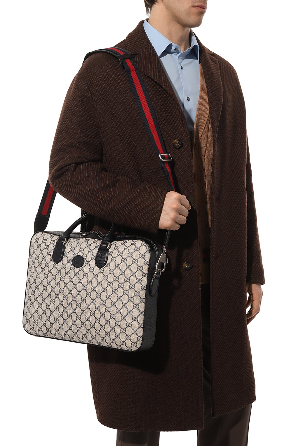 Текстильная сумка для ноутбука GUCCI, арт. 674140 9C2VN, фото 2