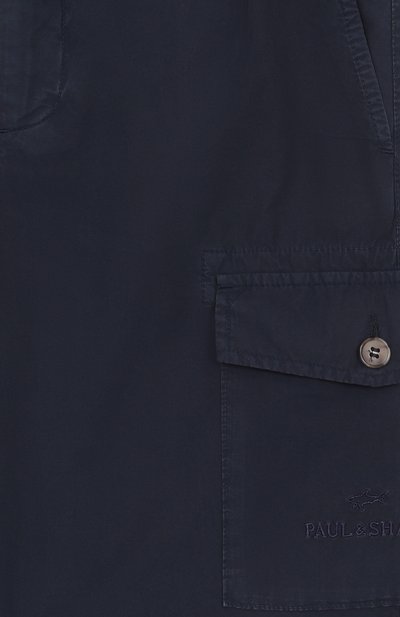 Хлопковые шорты-карго PAUL & SHARK JUNIOR, арт. WUQ002/LLC05/10A-16A, фото 3