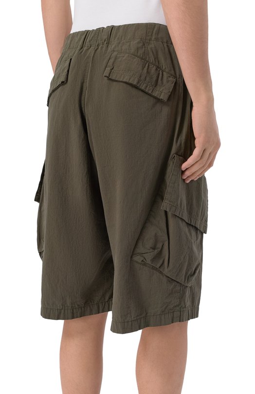 Хлопковые шорты Undercover UP1F4510-2 Хаки  UP1F4510-2 Фото 4