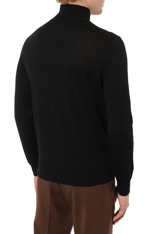 Шерстяная водолазка Van Laack SAINI/S00173 Чёрный  SAINI/S00173 Фото 4