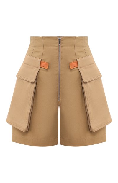 Женские хлопковые шорты LOEWE, арт. D2192110PA