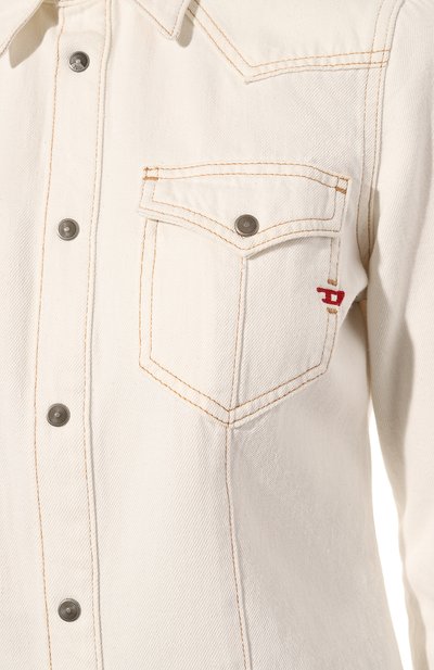 Джинсовая рубашка DIESEL, арт. A09966/0CGAE, фото 5