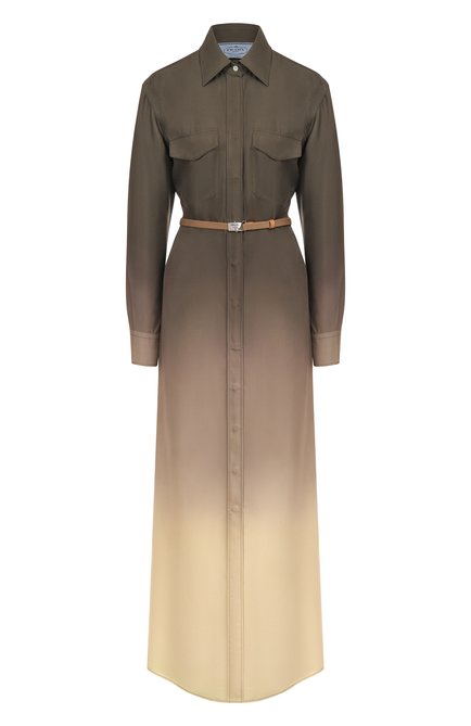 Женское шелковое платье PRADA, арт. P3M38H/14J3