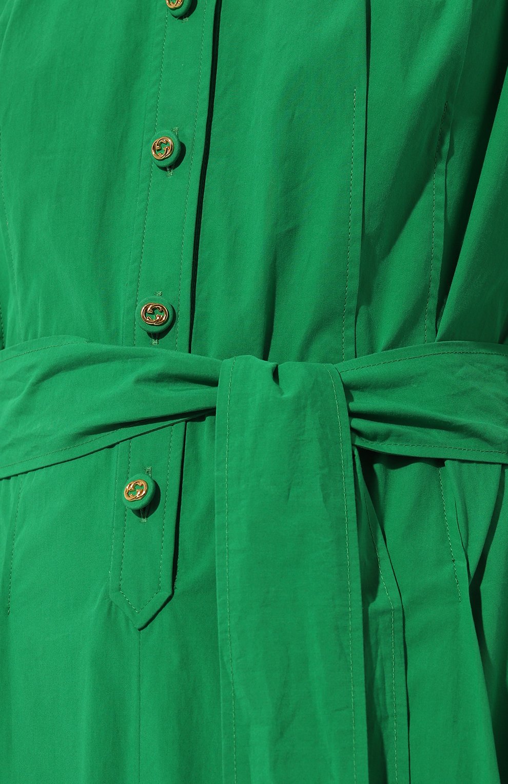 Хлопковое платье GUCCI, арт. 744869/ZLC02, фото 5