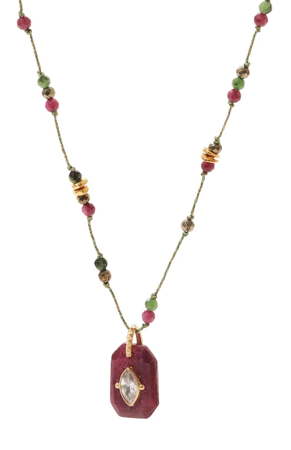 Подвеска HANKA_IN, арт. INS-C0-CRD-Z0I-PYR-RUB/RUB-CZ-3M, фото 3