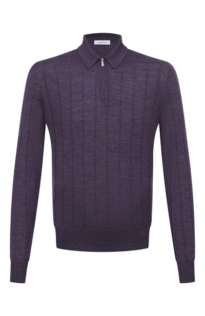 Мужская поло из шерсти и шелка GRAN SASSO, арт. 57137/13118