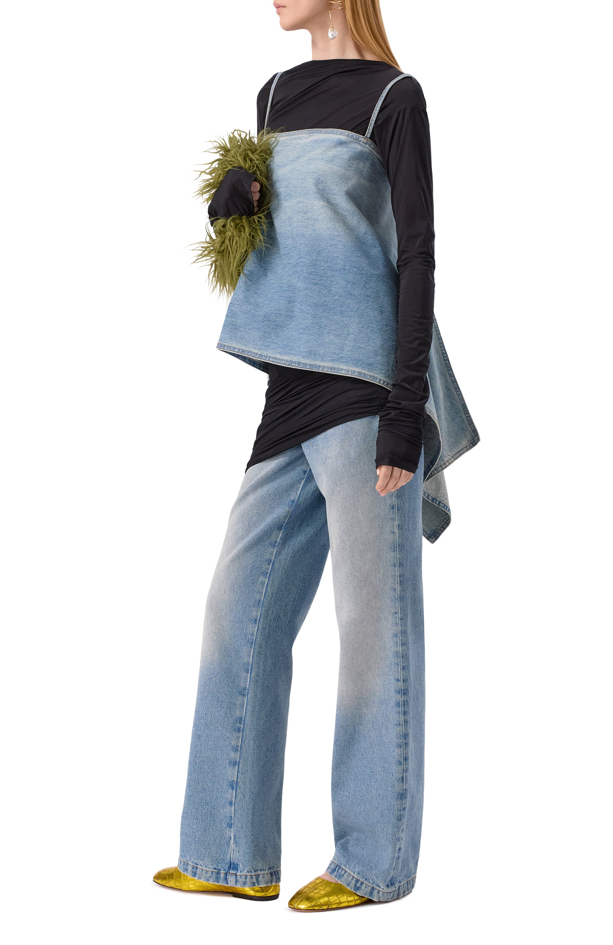 Кожаные балетки DRIES VAN NOTEN, арт. WS251-1376, фото 2