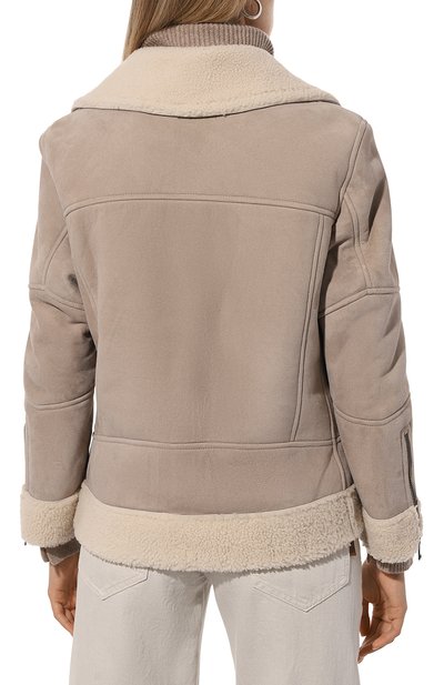 Дубленка из овчины SIMONETTA RAVIZZA, арт. F04JA284H29, фото 4