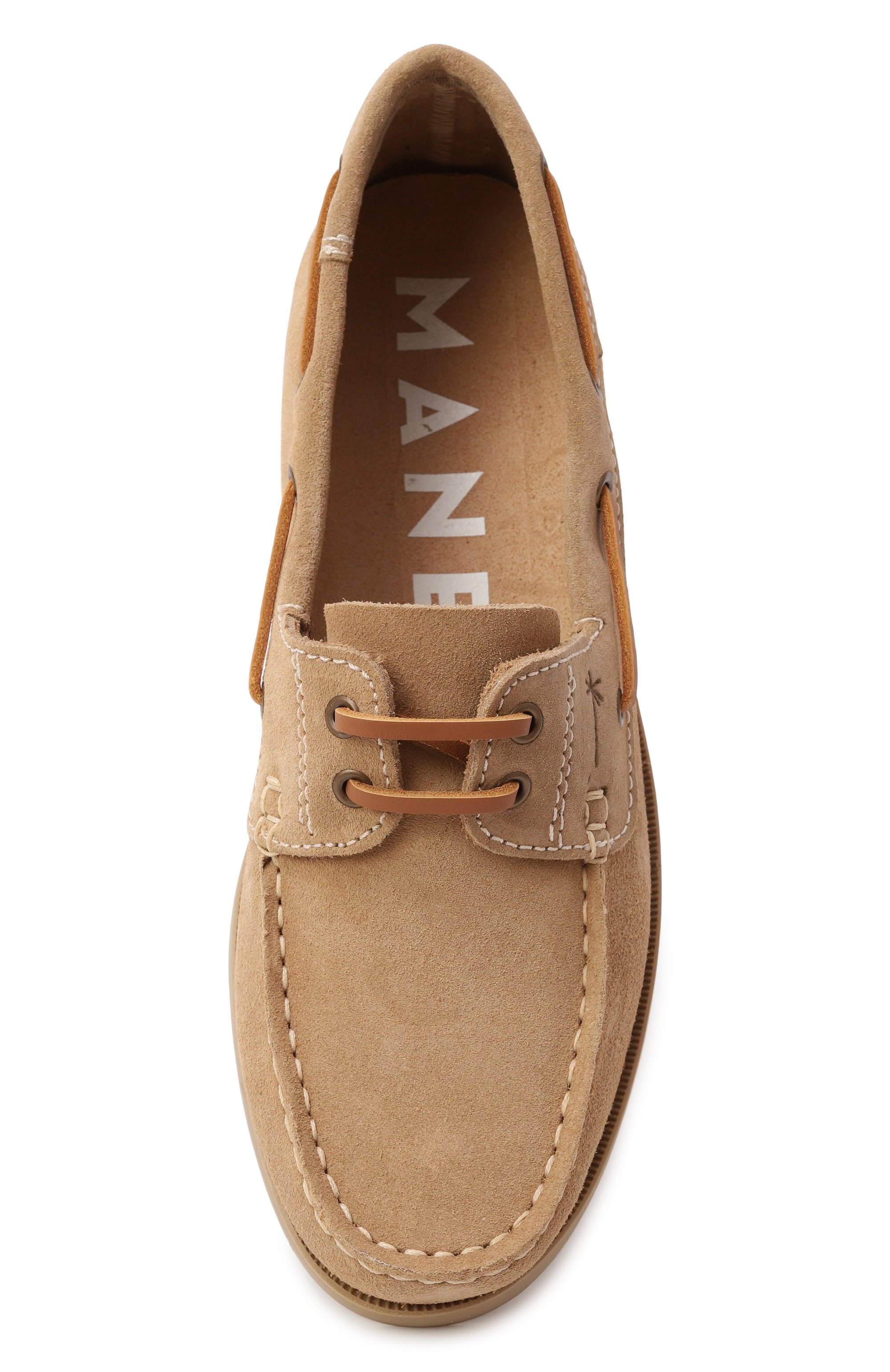 Замшевые топсайдеры hamptons MANEBI, арт. K 1.2 KK/SUEDE, фото 6