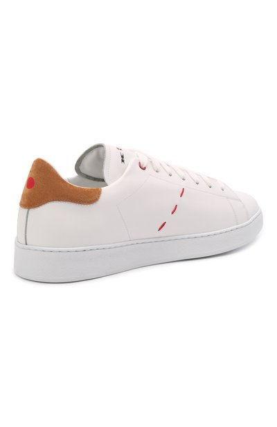 Кожаные кеды KITON, арт. USSN001X0716A, фото 5