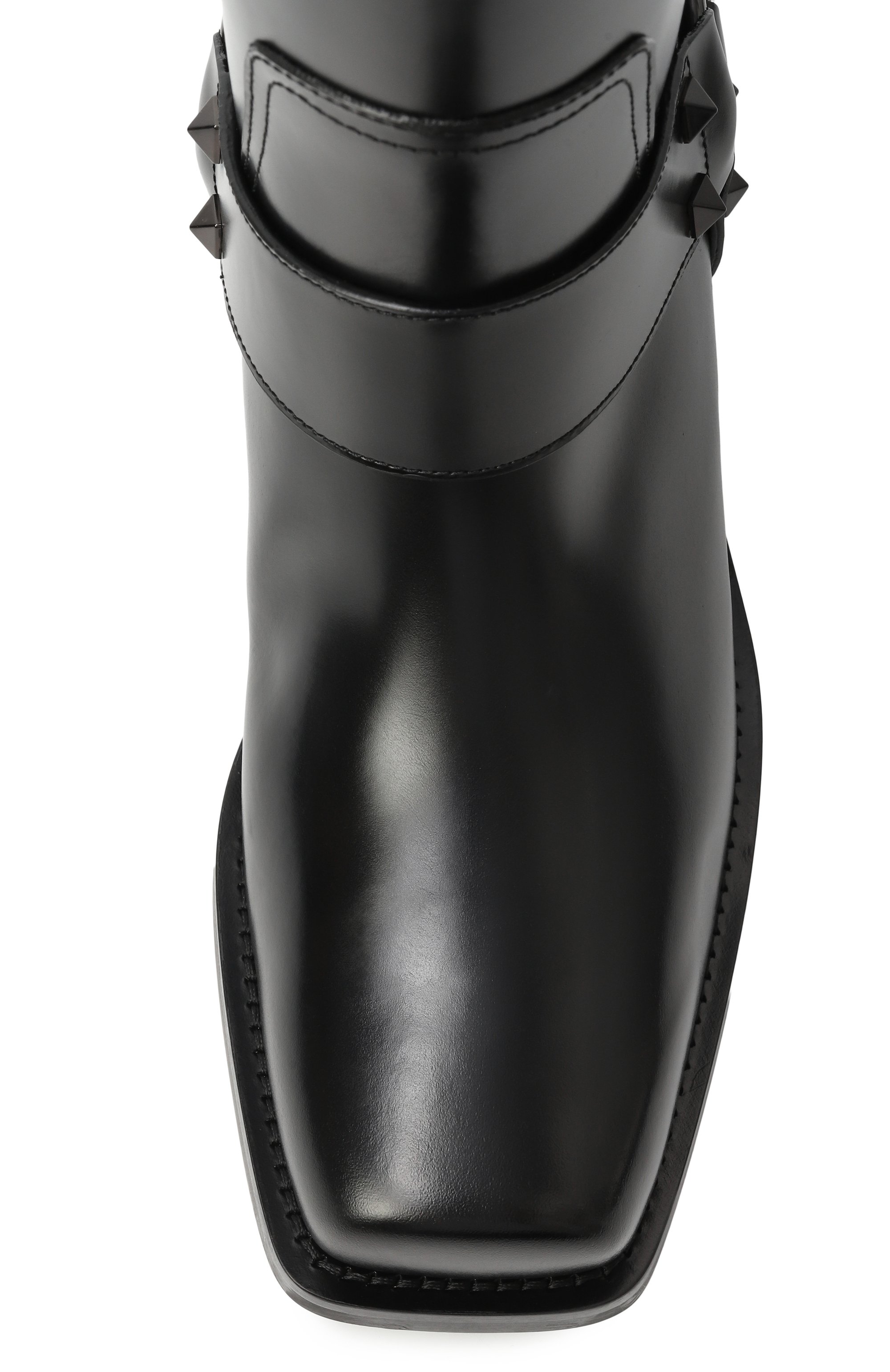 Кожаные ботинки rockstud VALENTINO, арт. 5W0S0KN4/NIB, фото 6