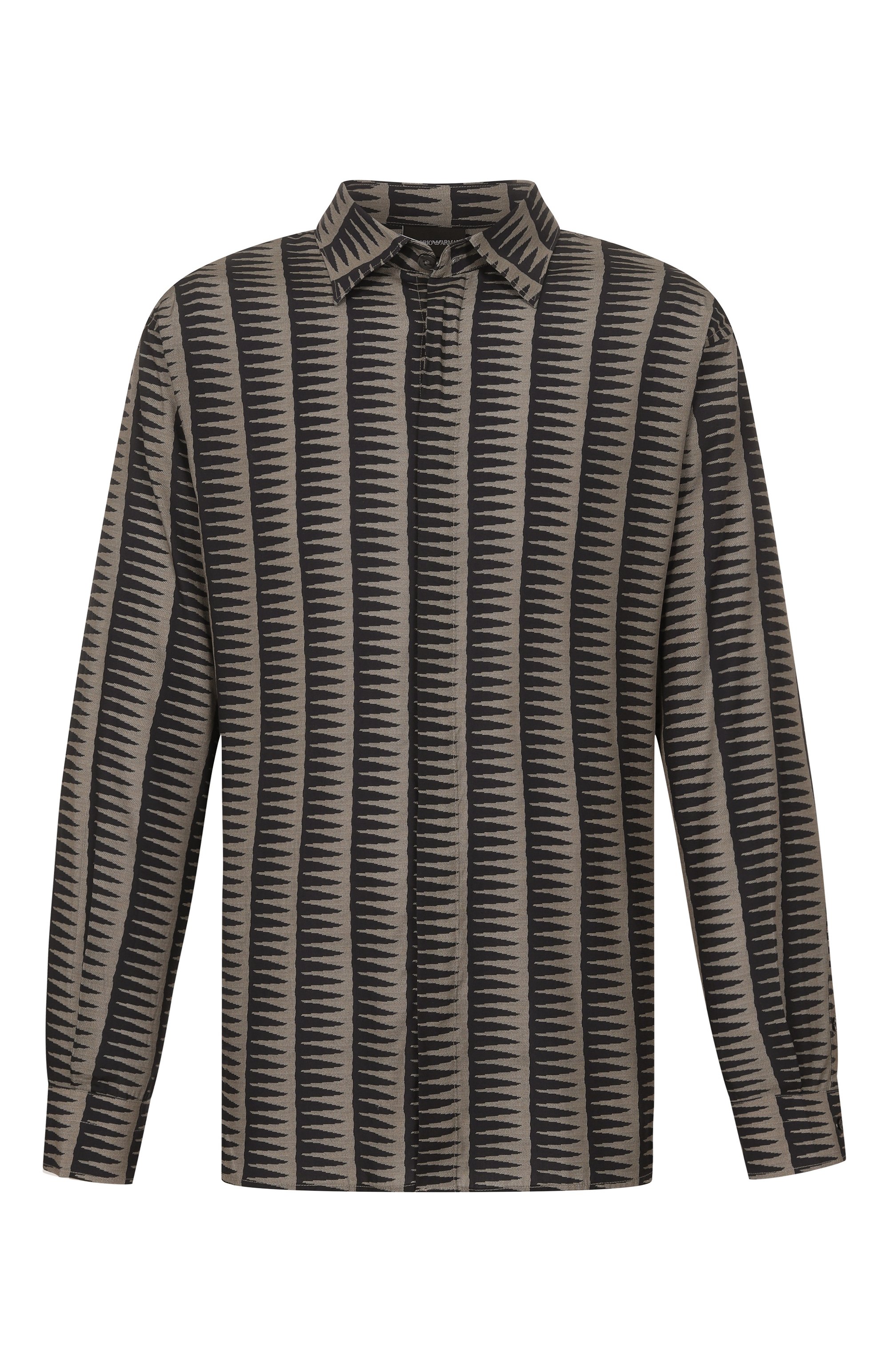 Рубашка из лиоцелла и вискозы EMPORIO ARMANI, арт. EM004178/AF14214, фото 1