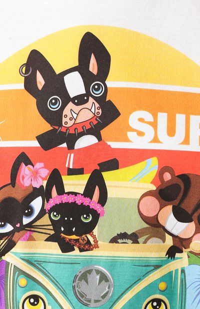 Хлопковая футболка DSQUARED2, арт. S72GD0236/S22427, фото 5