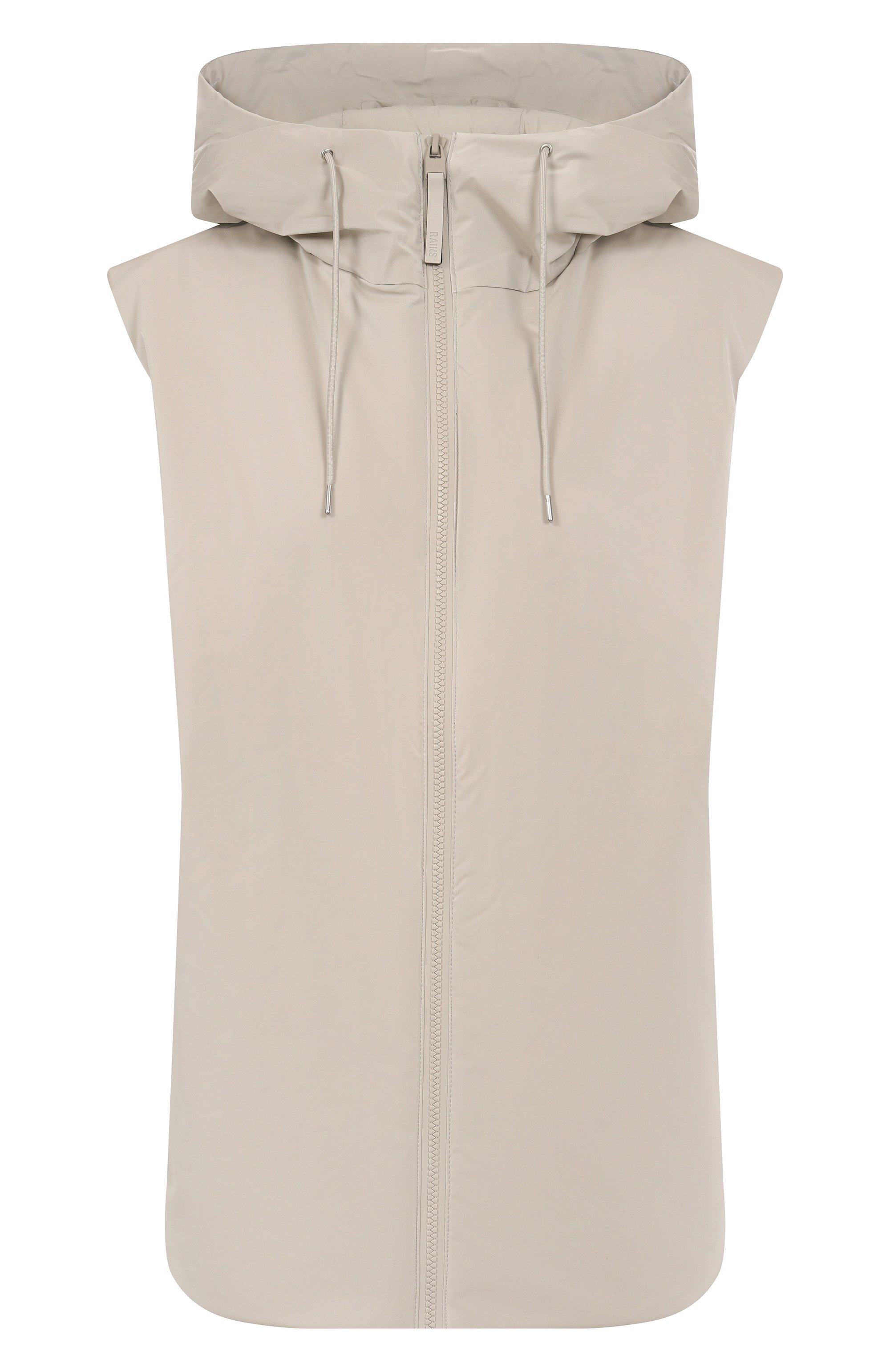 Утепленный жилет RAINS кремового цвета по цене 21950 руб., арт. RA15800, фото 1 Утепленный жилет RAINS, арт. RA15800, фото 1