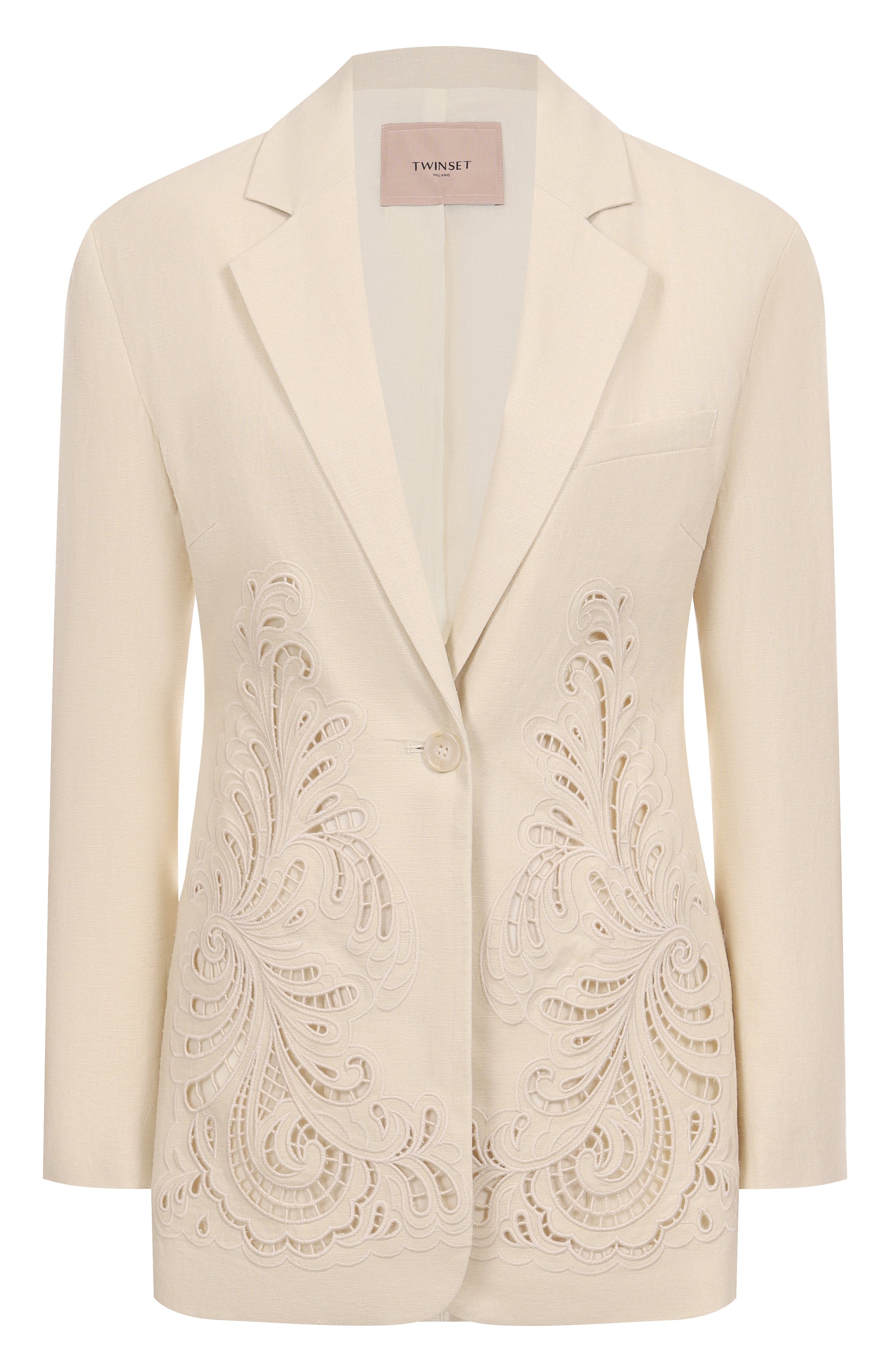Жакет изо льна и вискозы TWINSET, арт. 251TP2160, фото 1