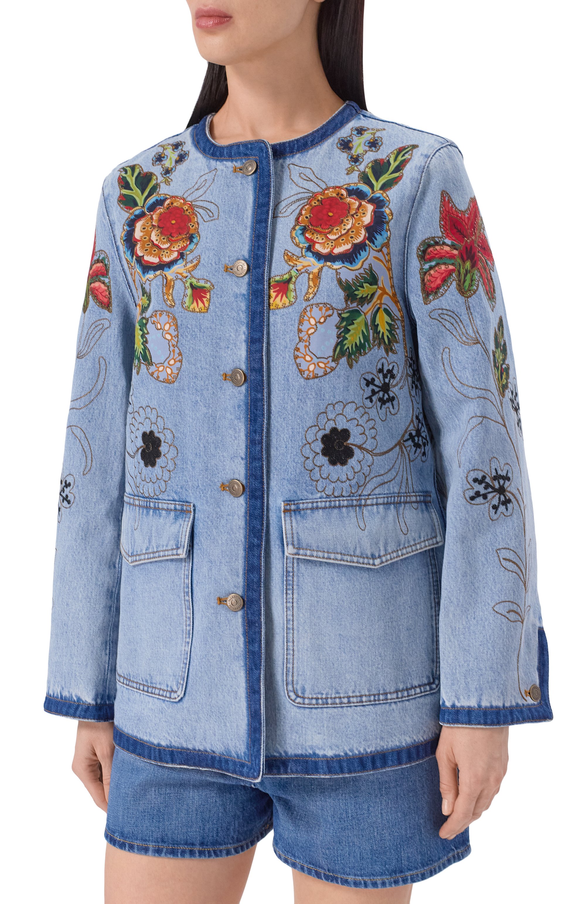 Джинсовая куртка VALENTINO, арт. 8B3DC03T/9YC, фото 3