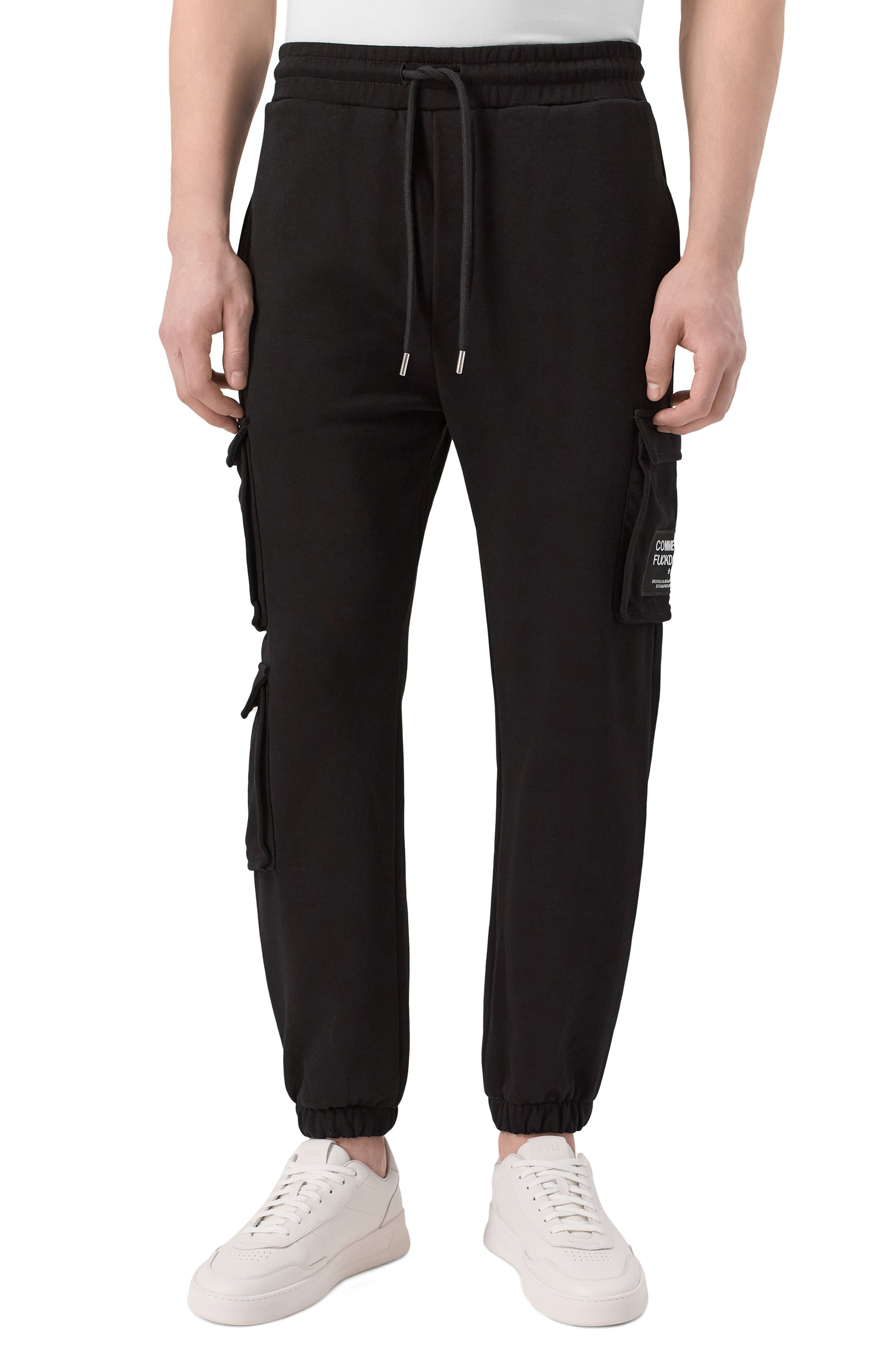 Хлопковые джоггеры COMME DES FUCKDOWN, арт. CFABM01527, фото 3