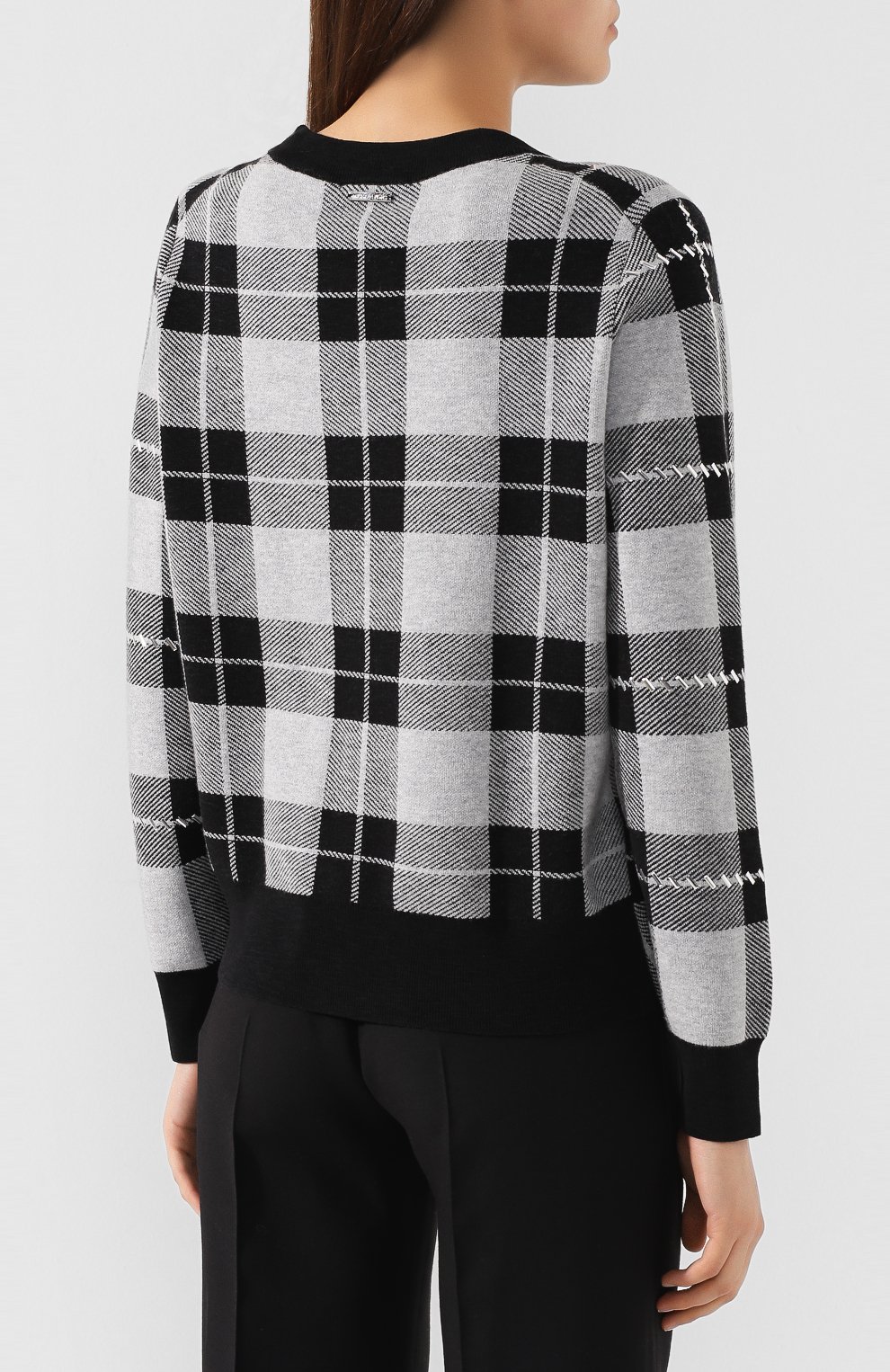 Свитшот в клетку MICHAEL MICHAEL KORS, арт. MU96NZJBYM, фото 4