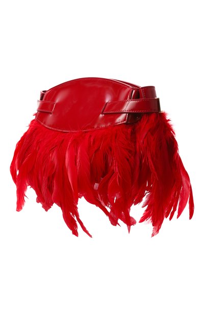 Сумка hug soft xs FERRAGAMO красного цвета по цене 409000 руб., арт. 219842/787959, фото 4 Сумка hug soft xs FERRAGAMO, арт. 219842/787959, фото 4