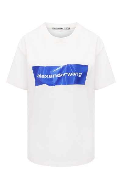 Женская хлопковая футболка ALEXANDER WANG, арт. UCC2211424