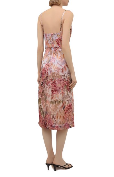 Атласное платье ZIMMERMANN, арт. 1392DB0T, фото 4