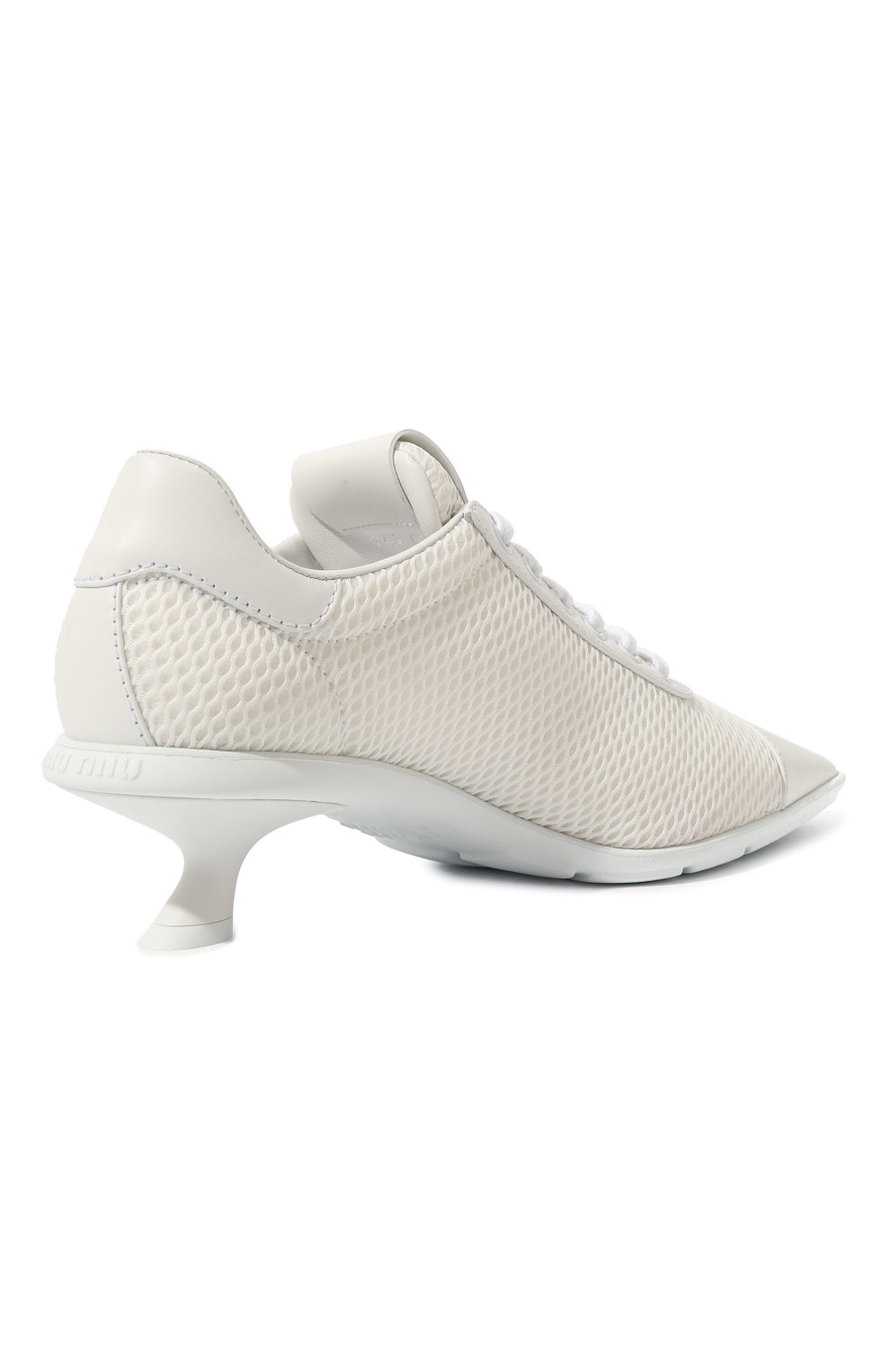 Комбинированные туфли MIU MIU, арт. 5E743D-77T-F0009-055, фото 5