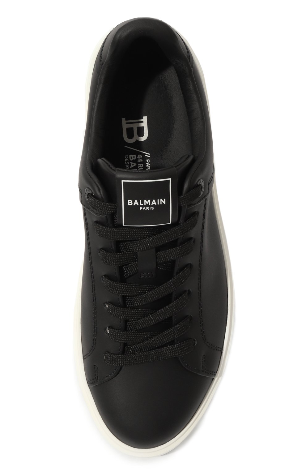 Кожаные кеды b-court BALMAIN, арт. AN1VI690LVTR, фото 6