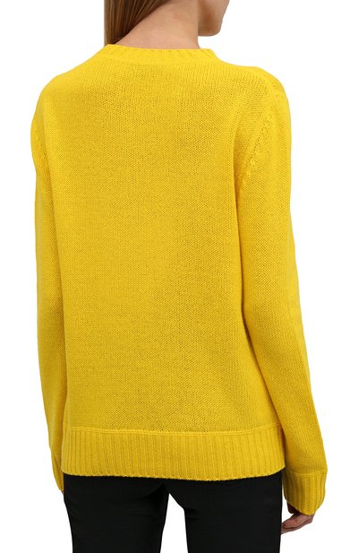 Свитер из шерсти и кашемира PRADA, арт. P24G1V-1YMW-F0222-211, фото 4