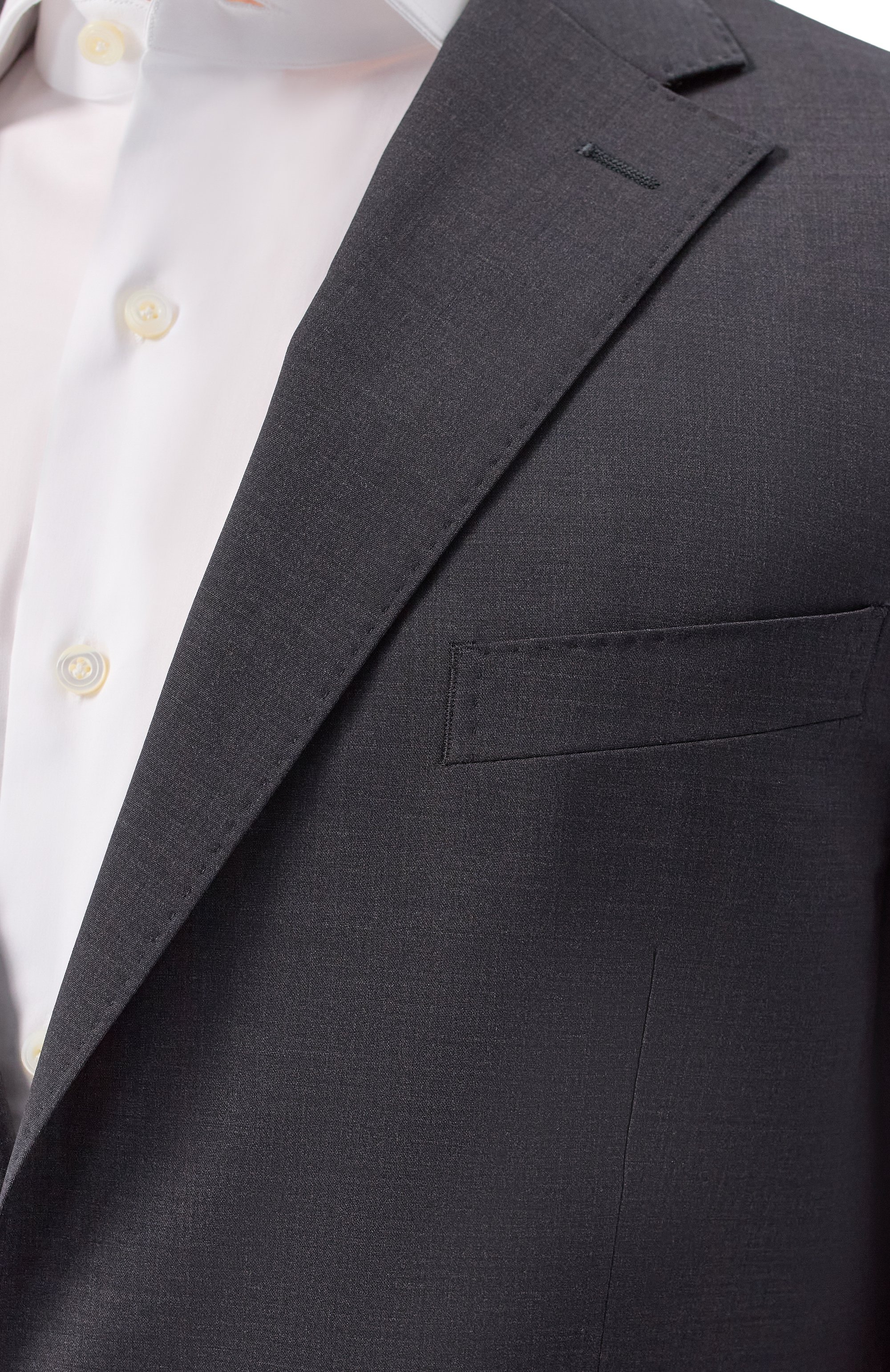 Шерстяной костюм CORNELIANI темно-серого цвета по цене 173000 руб., арт. 276008/2718563_SET, фото 6 Шерстяной костюм CORNELIANI, арт. 276008/2718563_SET, фото 6