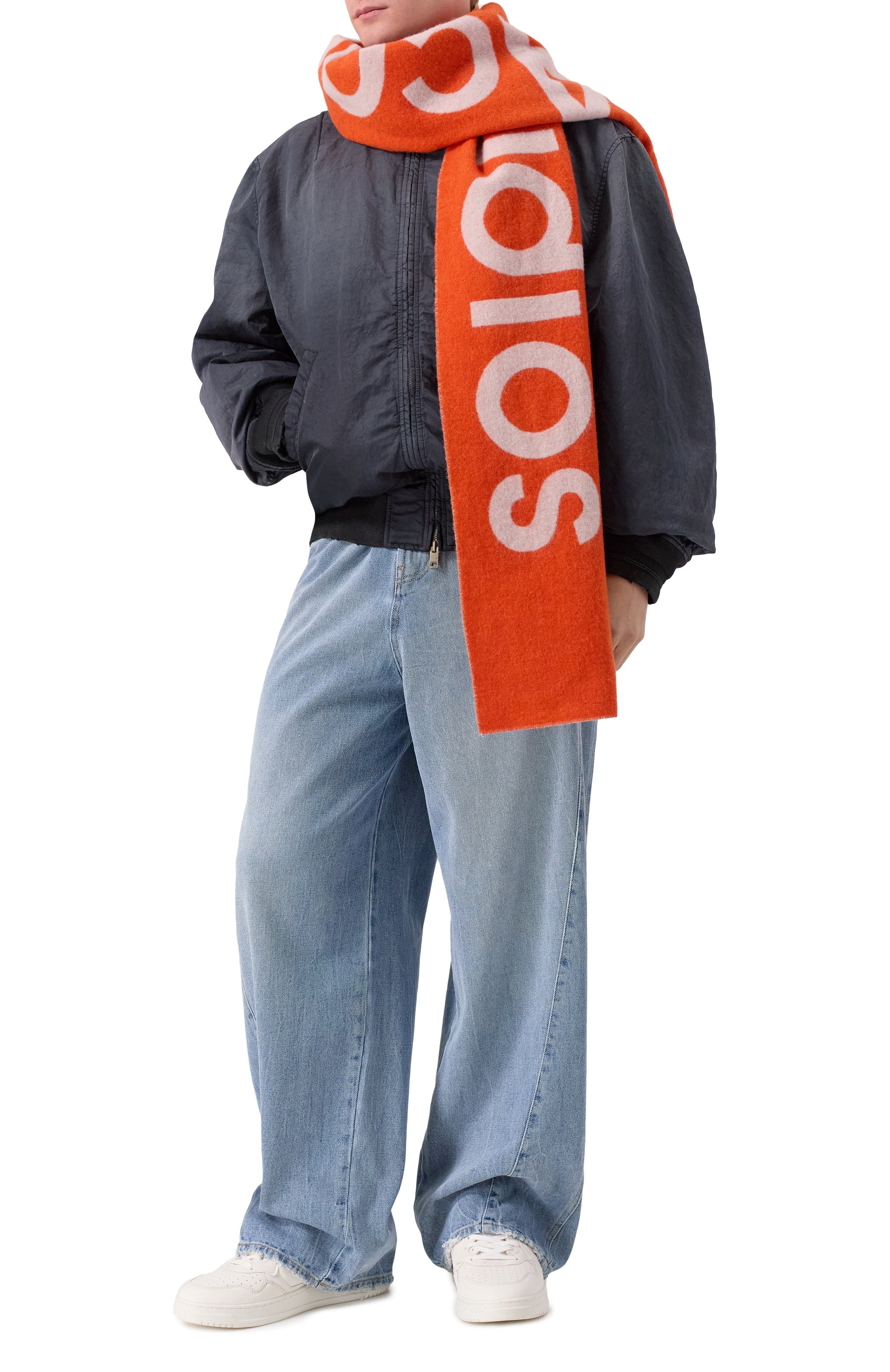 Шерстяной шарф ACNE STUDIOS, арт. FN-UX-SCAR000155, фото 2