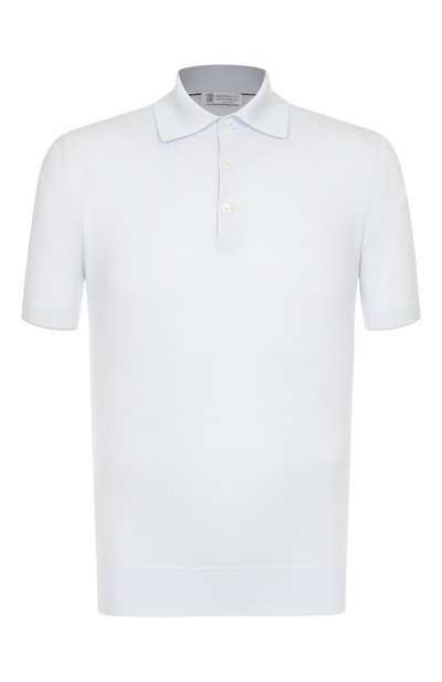 Мужская хлопковое поло BRUNELLO CUCINELLI, арт. M29800125