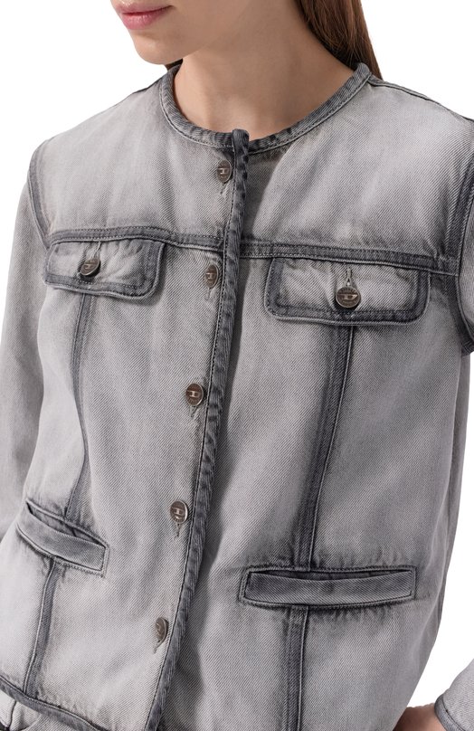 Джинсовая куртка Diesel A23819/09P28 Серый  A23819/09P28 Фото 5