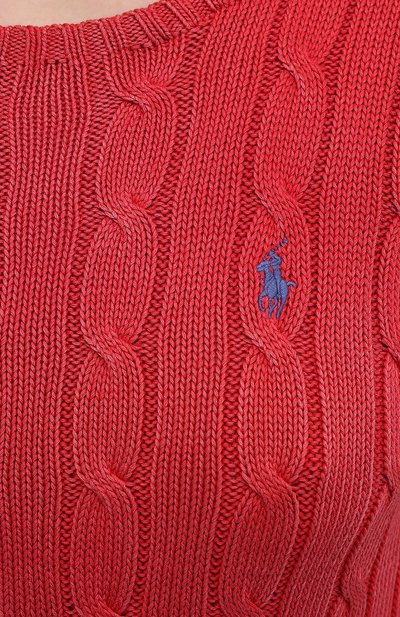 Хлопковый пуловер POLO RALPH LAUREN, арт. 211580009, фото 5