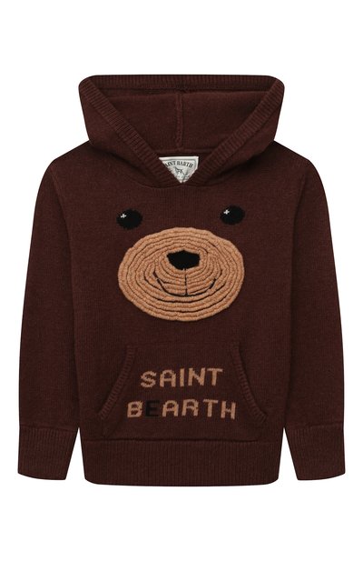 Худи из шерсти и вискозы MC2 SAINT BARTH, арт. STBK W00D JR/00014G