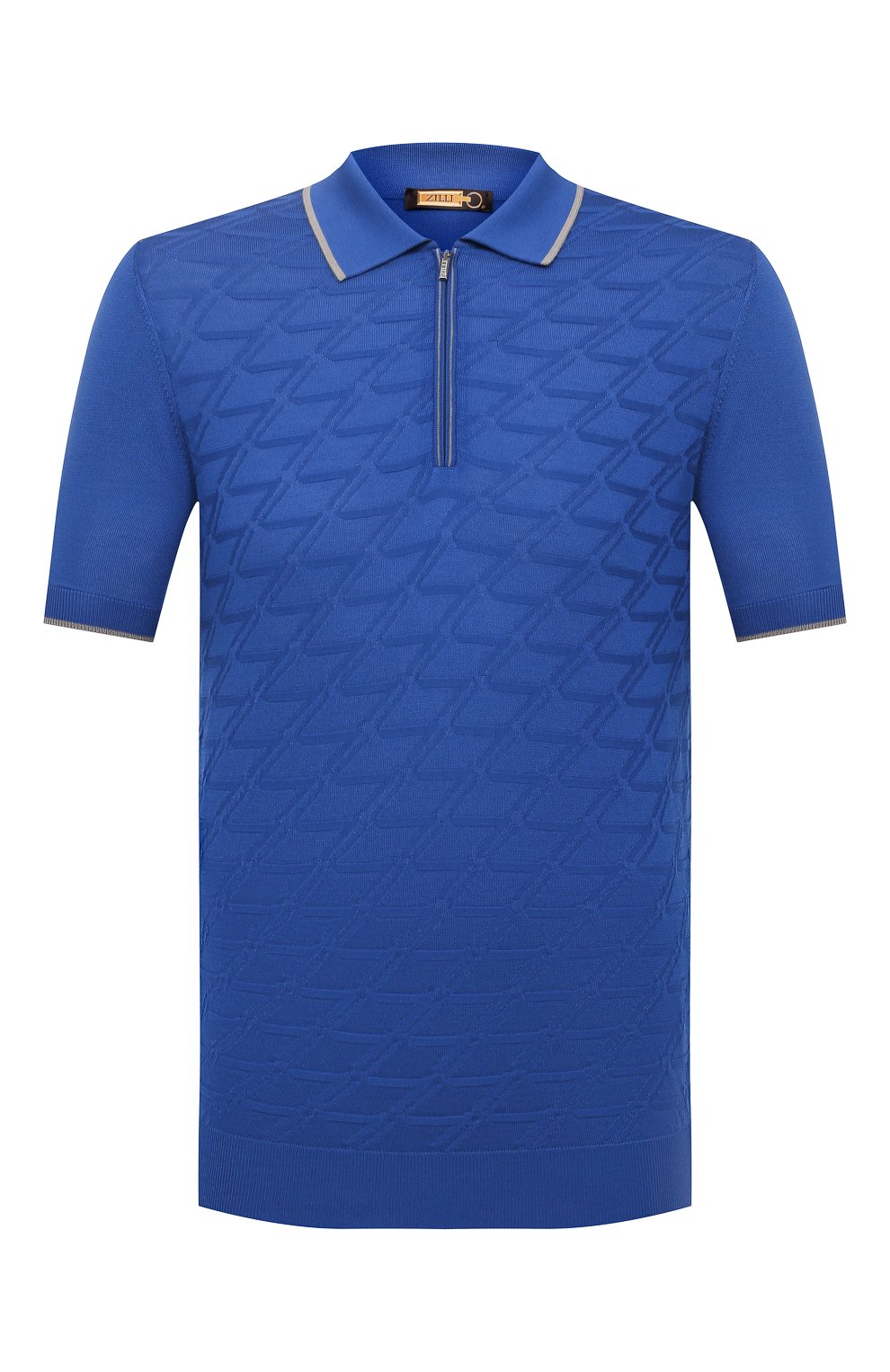Шелковое поло ZILLI, арт. MBV-PZ032-ZSIL1/MC01, фото 1