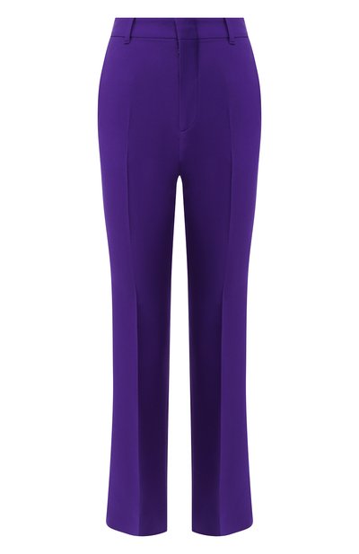 Женские брюки из смеси шерсти и шелка GUCCI, арт. 523574/ZHM88