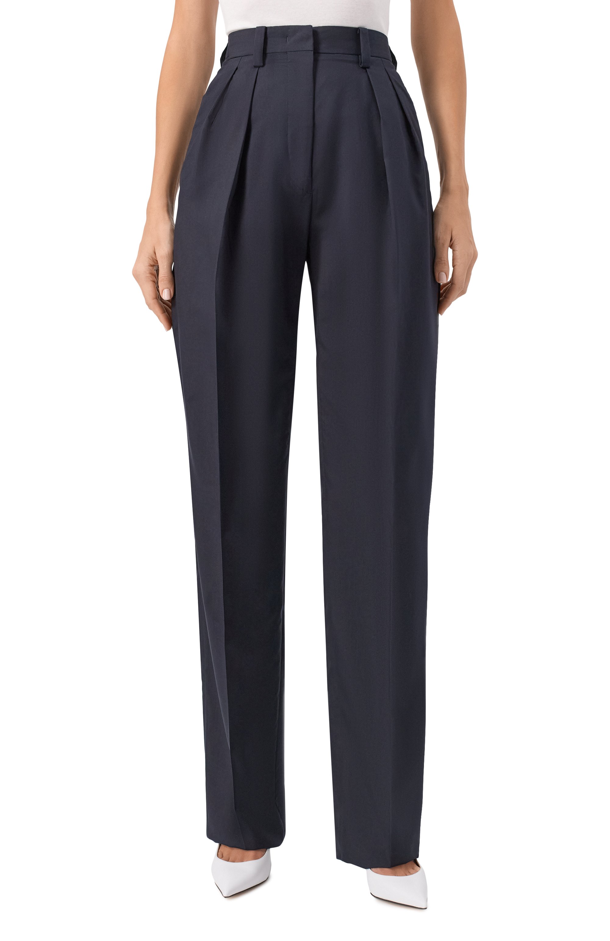 Брюки из шерсти и шелка MVST, арт. 25E/X2P/0/B071/3038, фото 3