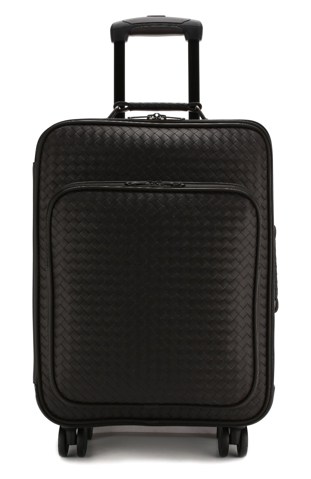 Кожаный дорожный чемодан на колесиках BOTTEGA VENETA, арт. 445086/V4651, фото 4