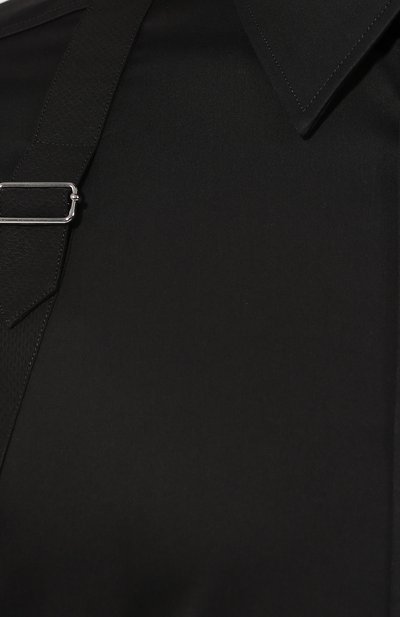 Хлопковая рубашка ALEXANDER MCQUEEN, арт. 575366/QNN19, фото 5