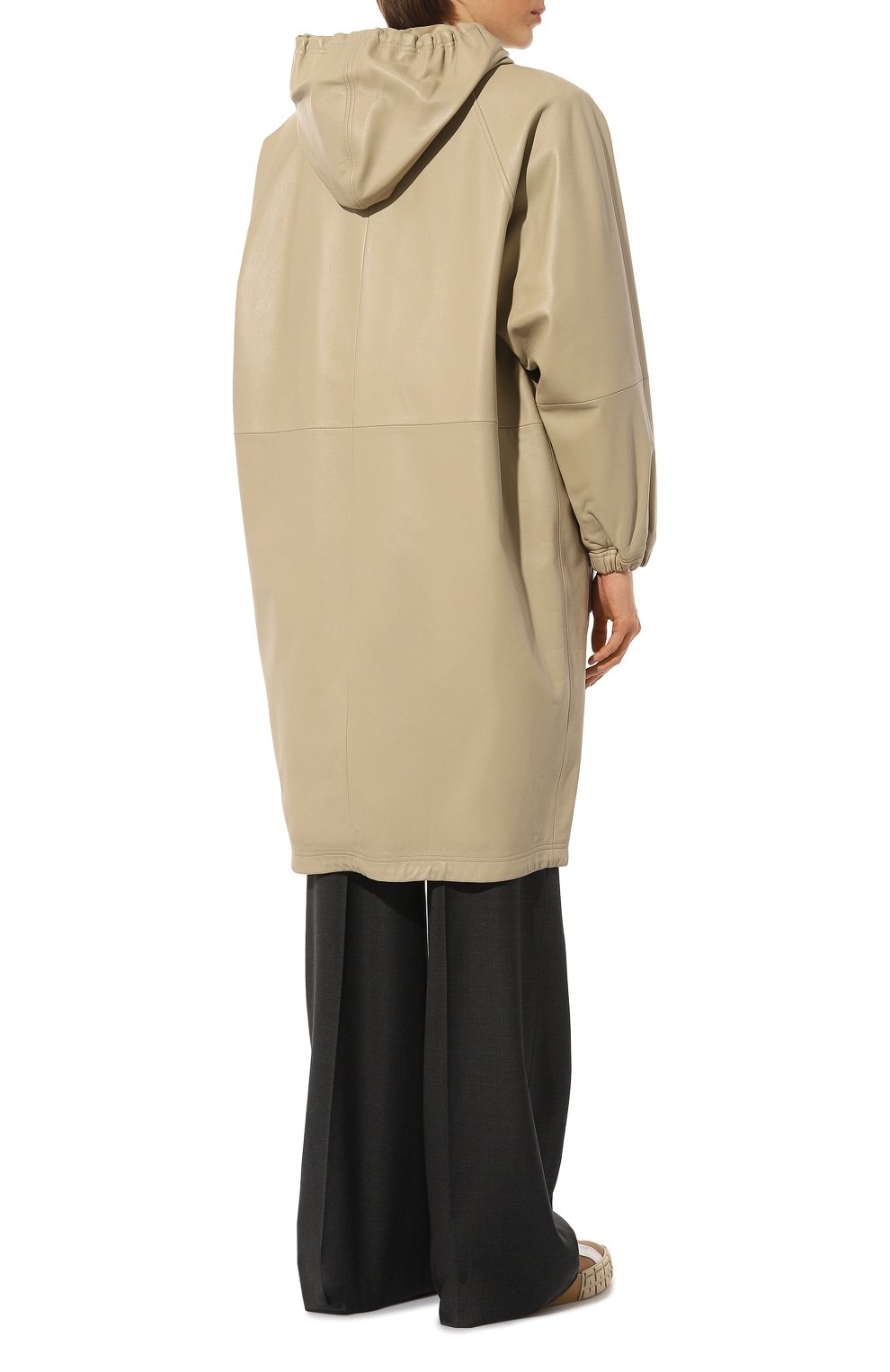 Кожаный плащ PRADA, арт. 56995-FLY-F0065, фото 4