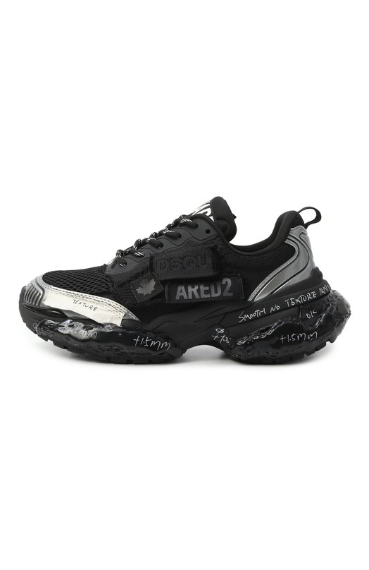 Кроссовки Faster Dsquared2 SNW0461/35508533 Чёрный  SNW0461/35508533 Фото 4