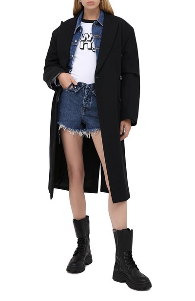 Джинсовые шорты ALEXANDER WANG, арт. 4DC2204769, фото 2