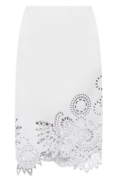Женская кожаная юбка DRIES VAN NOTEN, арт. 211-31802-2371