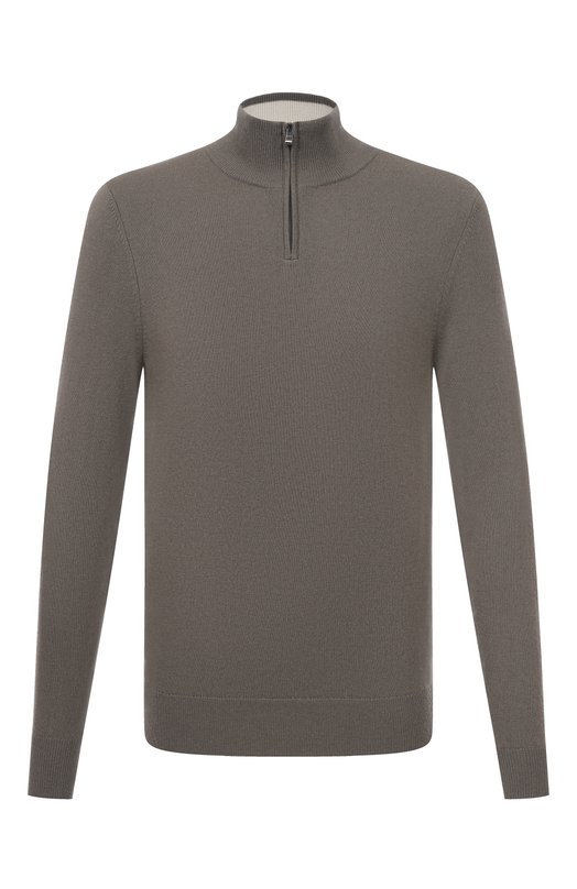 Джемпер из шерсти и кашемира BOSS 50549984 Хаки 50549984